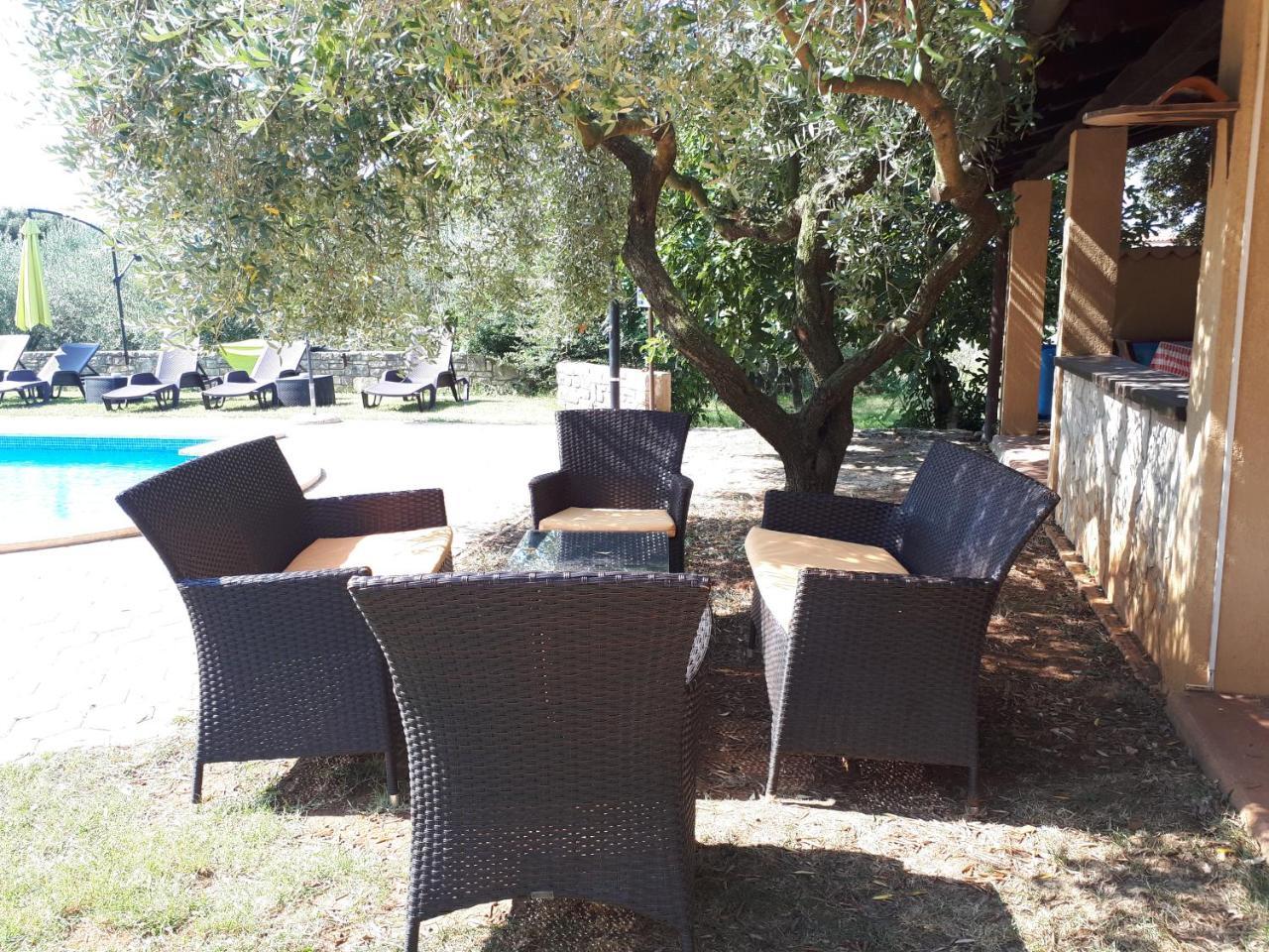 Guesthouse "Barboska" - Big Outdoor Swimming Pool & Private Tennis Court Vodnjan Luaran gambar